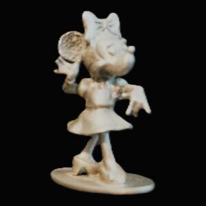 Vintage Hudson Pewter Walt Disney Productions Minnie Mouse Miniature Figure
